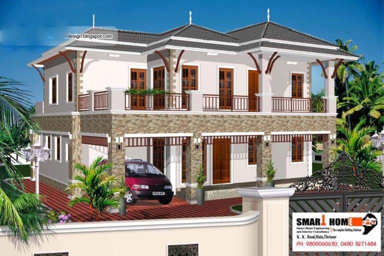 Square Feet Bedroom Single Floor Kerala Style House And Plan