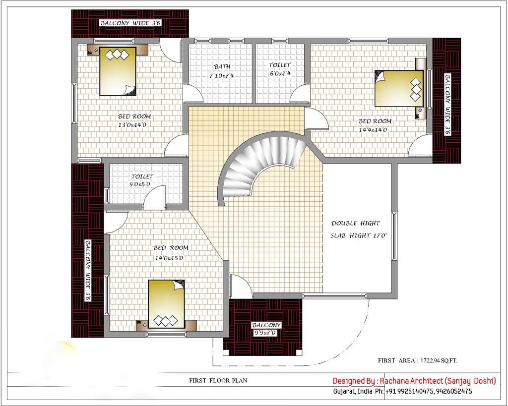 3200 Square Feet Luxury Home Design And Plan Home Pictures