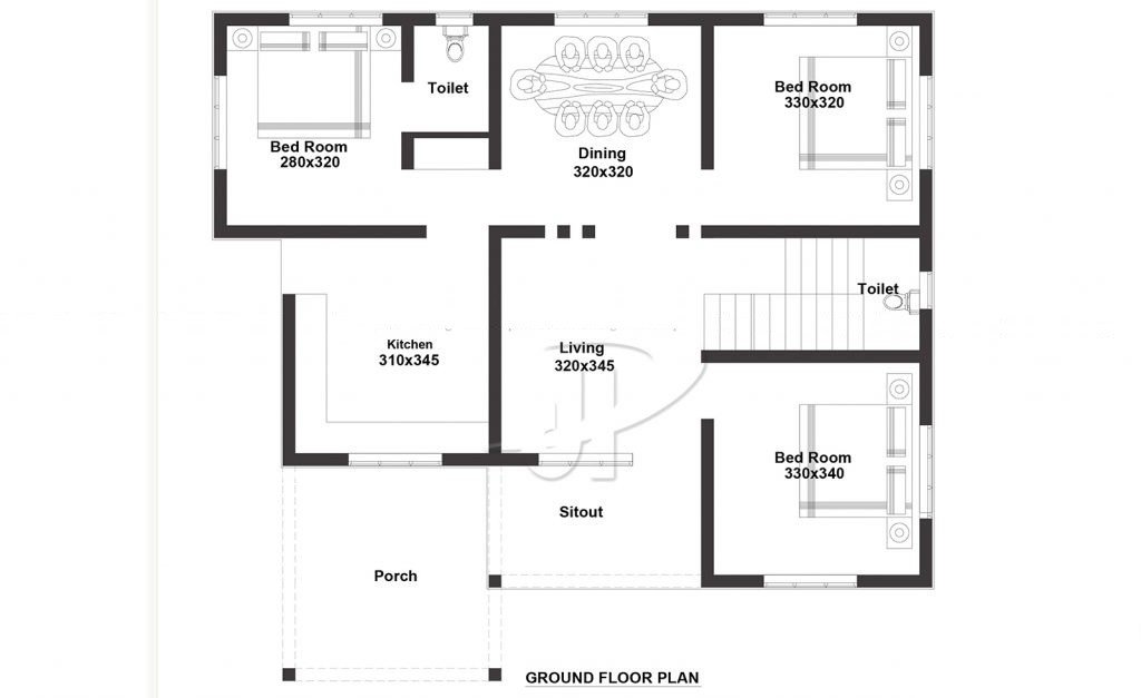 Single Floor House Plan 1000 Sq Ft Home Appliance Photos