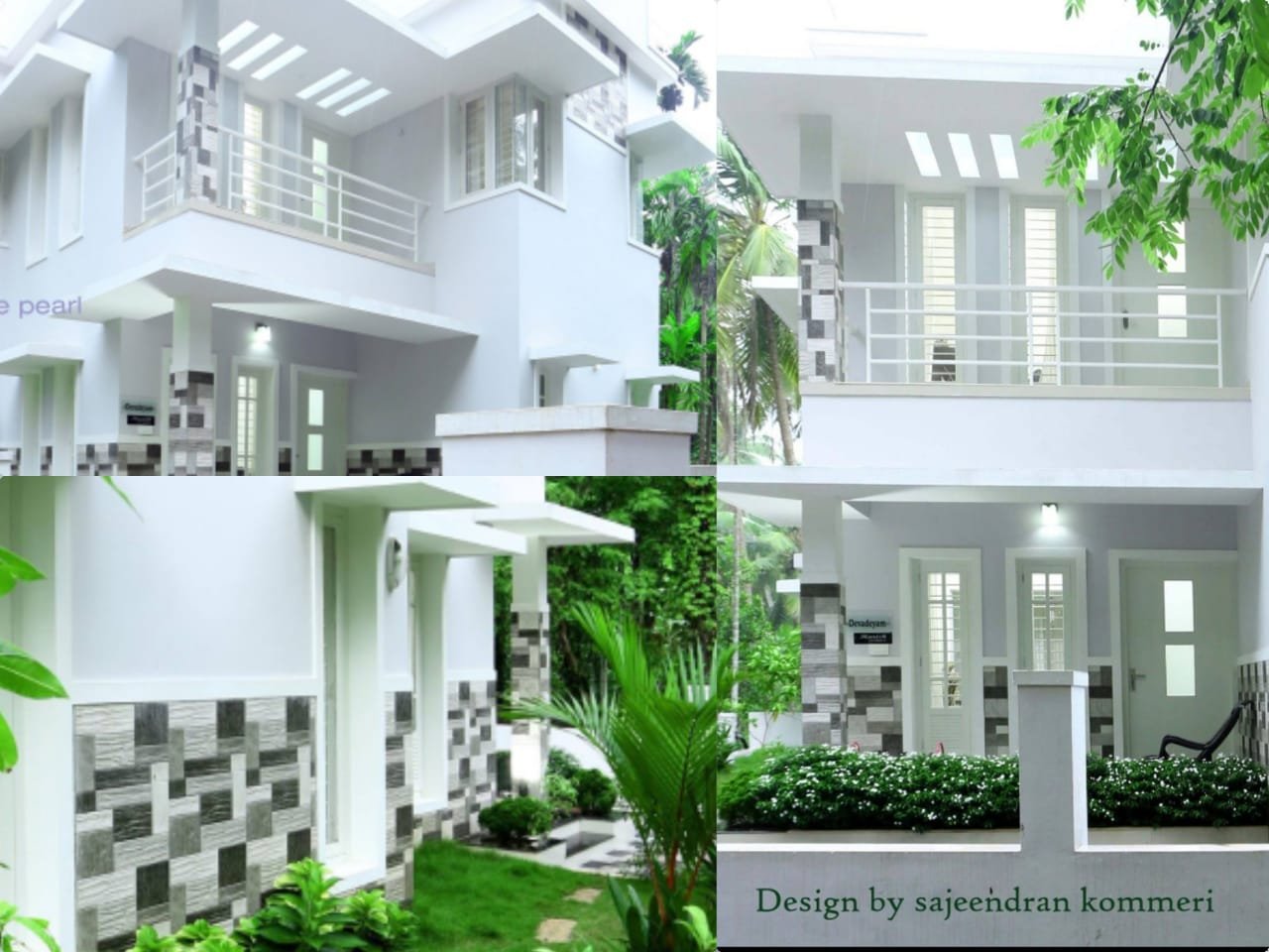 Sq Ft Bhk Modern Two Storey House At Cent Plot Free Plan