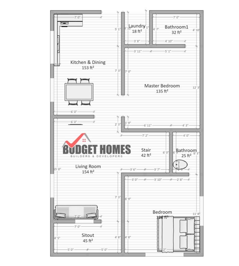 850 Sq Ft 2BHK Beautiful Single Floor House And Free Plan 1 Home Pictures