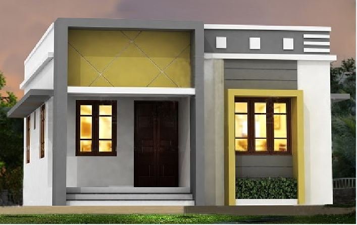 750 Sq Ft 2BHK Modern Single Floor House And Free Plan Home Pictures