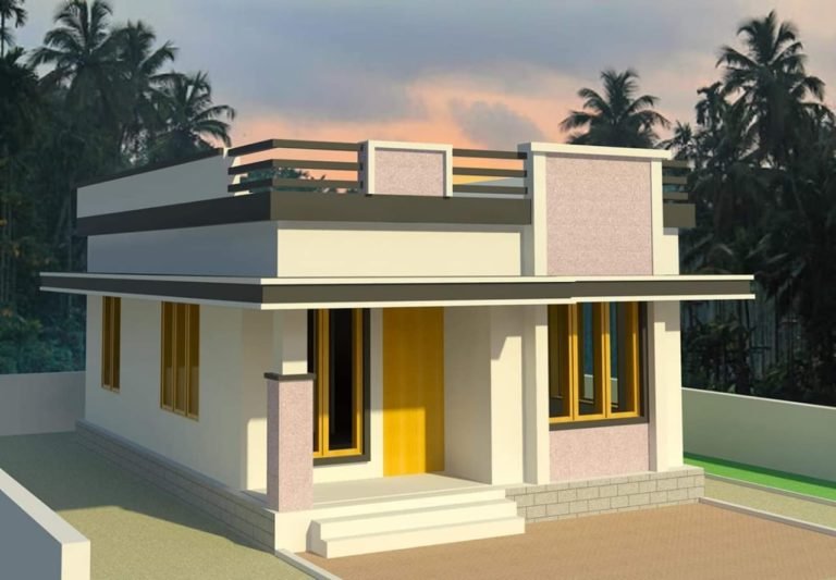 750 Sq Ft 2BHK Modern Single Floor House and Free Plan, 10 Lacks - Home