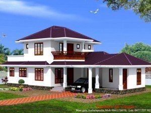 Beautiful Kerala Style Home 1873 sq.ft