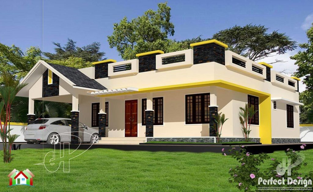 Kerala New Home Design With Plan - Home Pictures