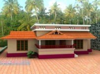 1000 Square Feet 3BHK Low Budget Kerala Home Design With Plan