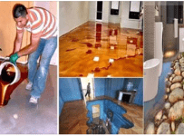 3D epoxy floor thrilling - eye-catcher of the interior design