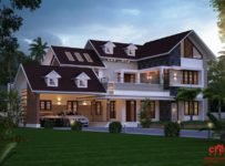 3565 Square Feet 4 Bedroom New Modern Amazing Home Design