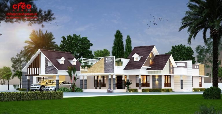 6025 Square Feet 2 Bedroom Luxury Single Floor Home Design - Home Pictures