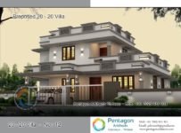 1921 Square Feet 3 Bedroom New Modern Contemporary Amazing Double Floor Home Design and Plan