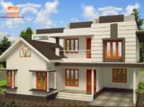 1900 Square Feet 4 Bedroom Simple Contemporary Home Design