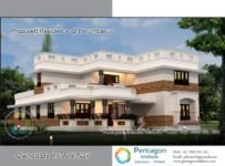 2900 Square Feet 4 Bedroom Double Floor Modern Home Design and Plan