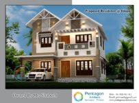 1770 Square Feet 3 Bedroom Double Floor Modern Home Design and Plan