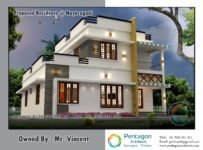 1709 Square Feet 3 Bedroom Double Floor Modern Home Design and Plan