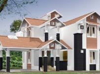 4 Bedroom 2800sq.ft Kerala Home Design plan free