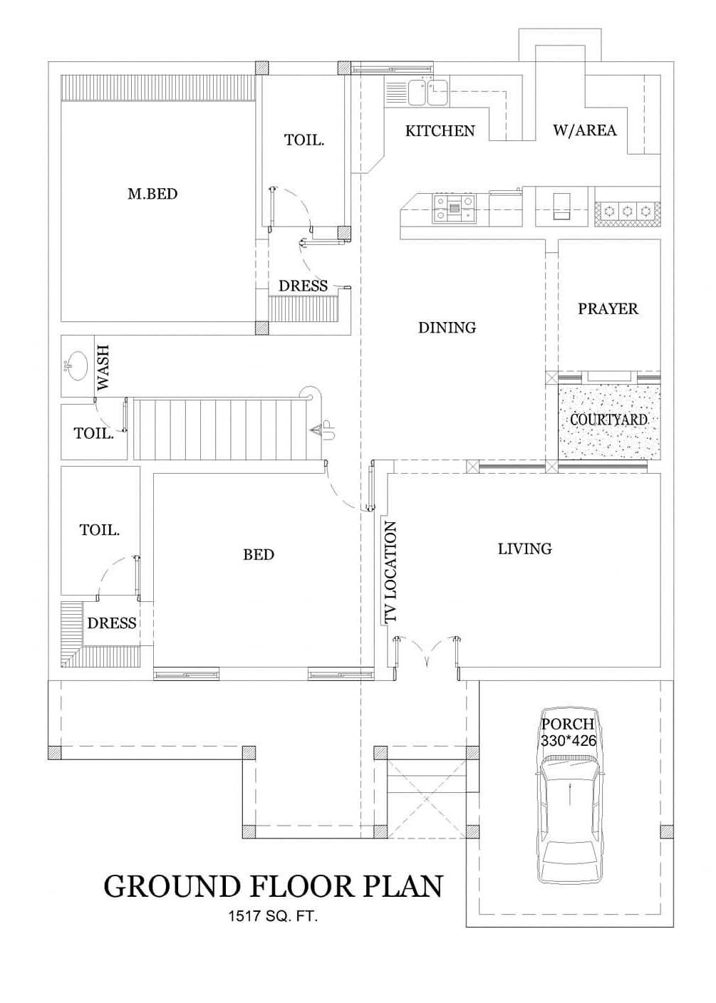 Kerala House Plans Free 2555 Sqft For A 4 Bedroom Home Pictures