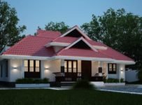 1466 Square Feet 3 Bedroom Traditional Style Beautiful House and Plan