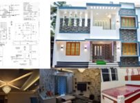 2000 Square Feet 3 Bedroom Modern Beautiful House and Plan
