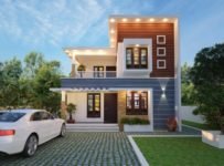 1500 Square Feet 3 Bedroom Modern Contemporary Style House and Plan