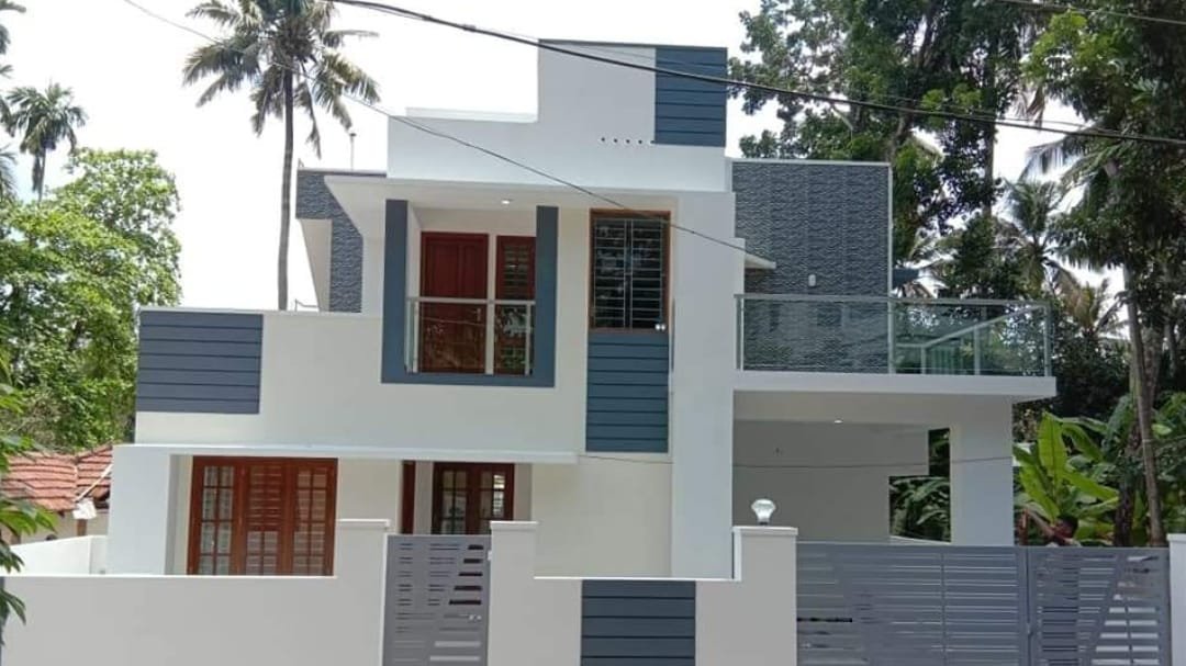 1500 Square Feet 3 Bedroom Contemporary Style Double Floor Home