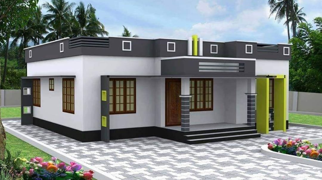 800 Square Feet 2 Bedroom Single Floor Modern House And Plan Home Pictures