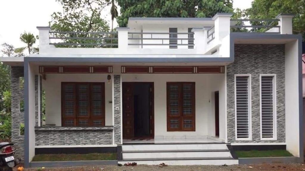 1377 Square Feet 3 Bedroom Contemporary Modern Double Floor Home Design ...