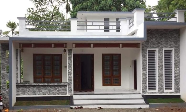 1086 Square Feet 2 Bedroom Single Floor Modern House and Free Plan ...