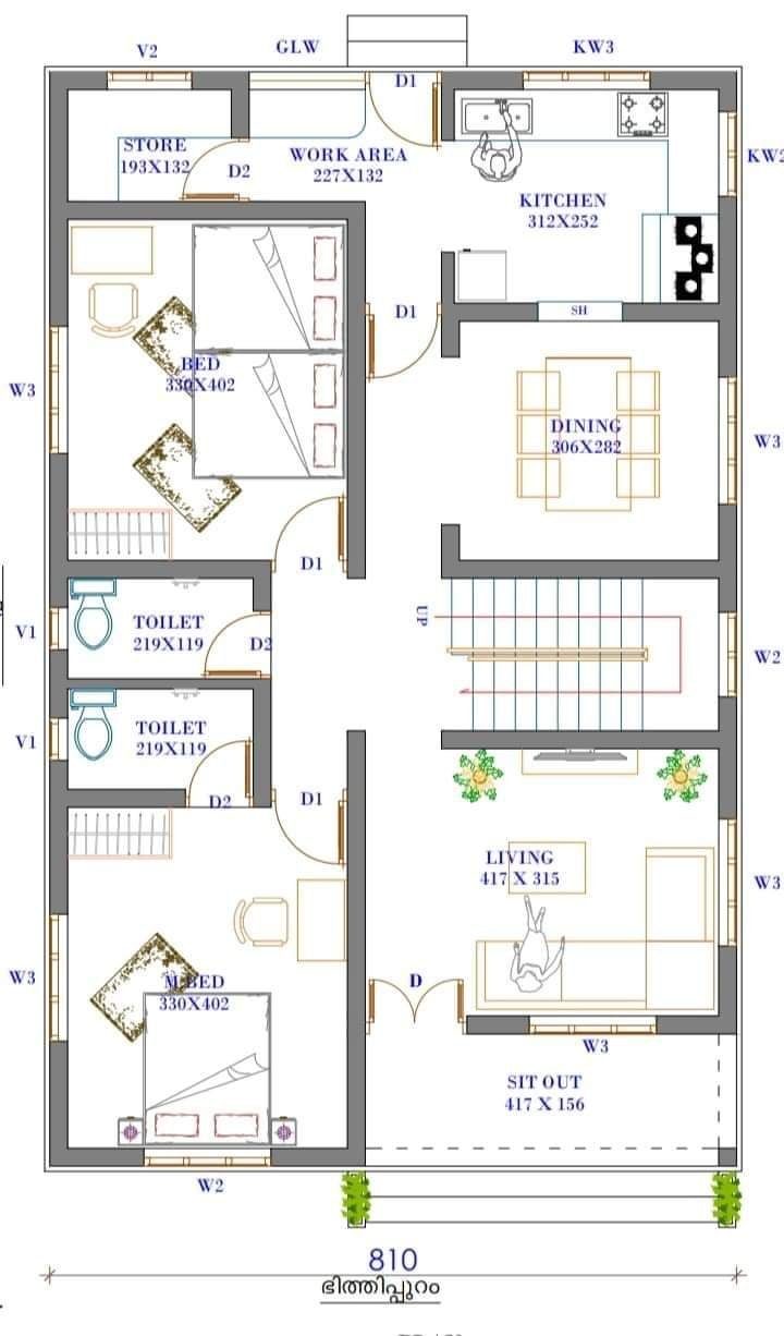 750 Square Feet 2 Bedroom Single Floor Modern Beautif Vrogue co