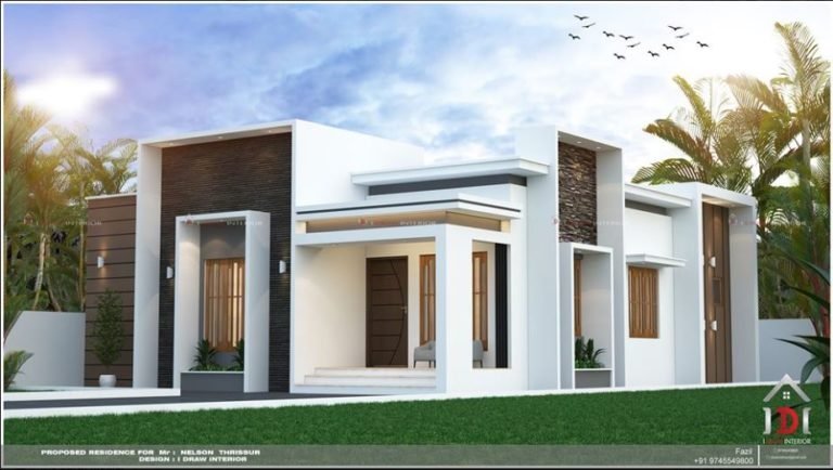 850 Square Feet 2 Bhk Simple And Beautiful Single Floor House And Plan Home Pictures 0237