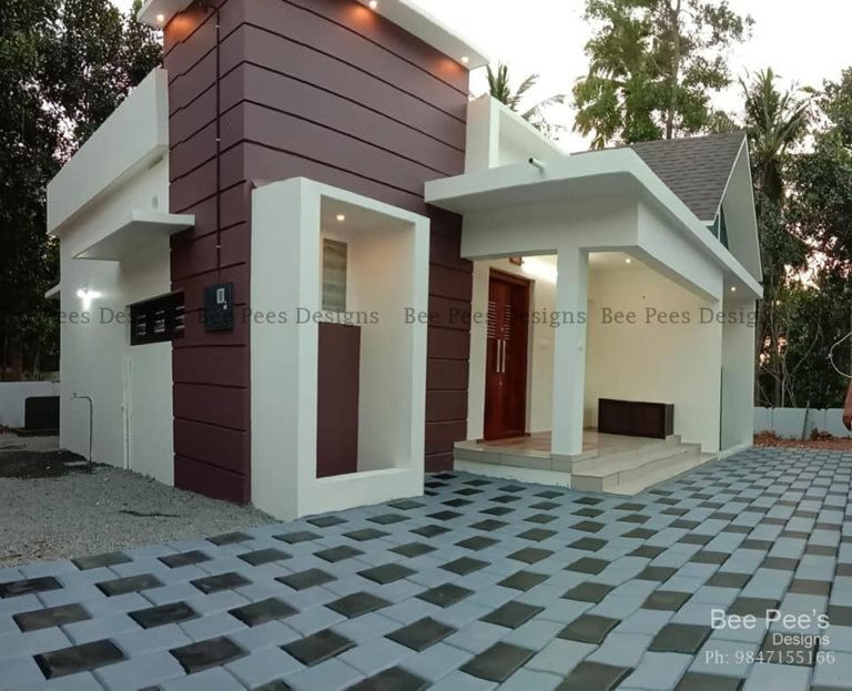 715 Square Feet 2BHK Modern And Beautiful House And Plan Home Pictures