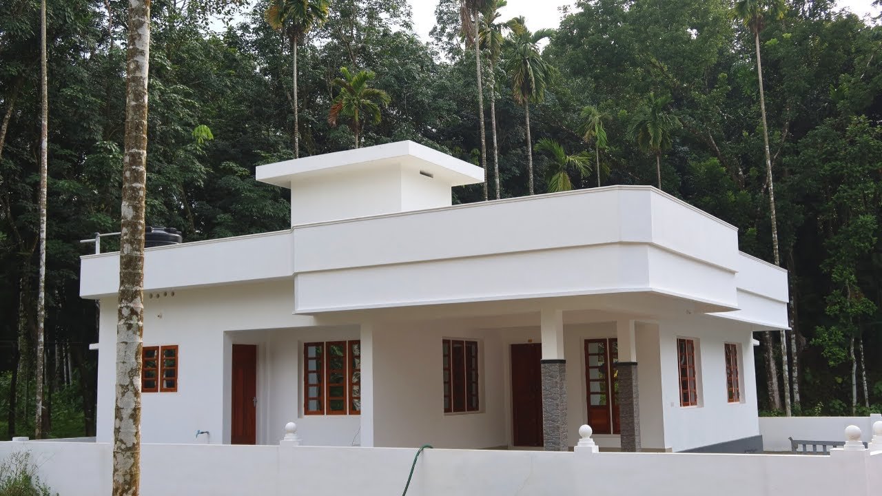 1150 Sq Ft 3BHK Single-Storey Beautiful House at 6.25 Cent Plot