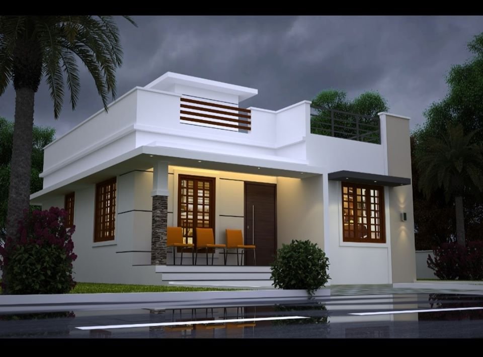 One Storey Modern House Design