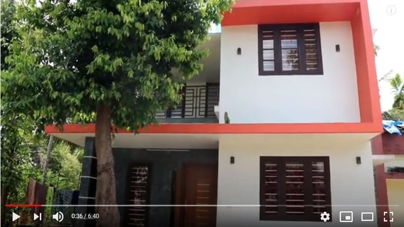 1200 Sq Ft 4BHK Double Floor Modern House and Free Plan, 18 Lacks