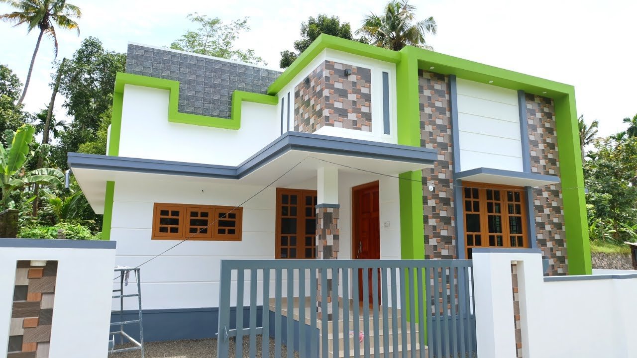 800 Sq Ft 2BHK Modern Single Floor House at 3 Cent Plot