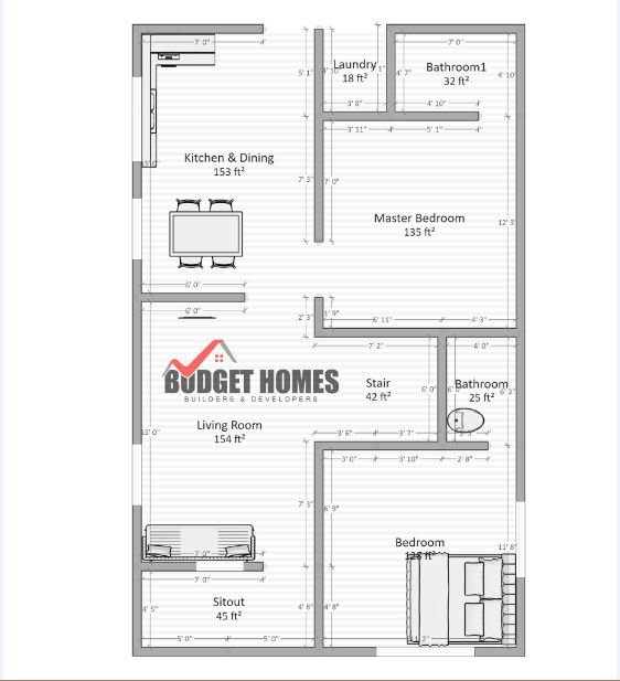 Floor Plan For 850 Sq Ft House 850 Sq Ft Plan Plans Floor Layout Briar ...
