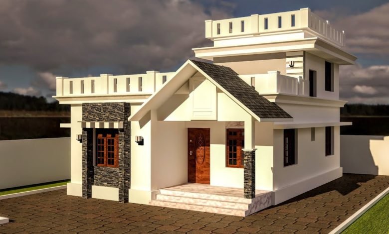 1200 Sq Ft 3BHK Beautiful Two-Storey House and Free Plan