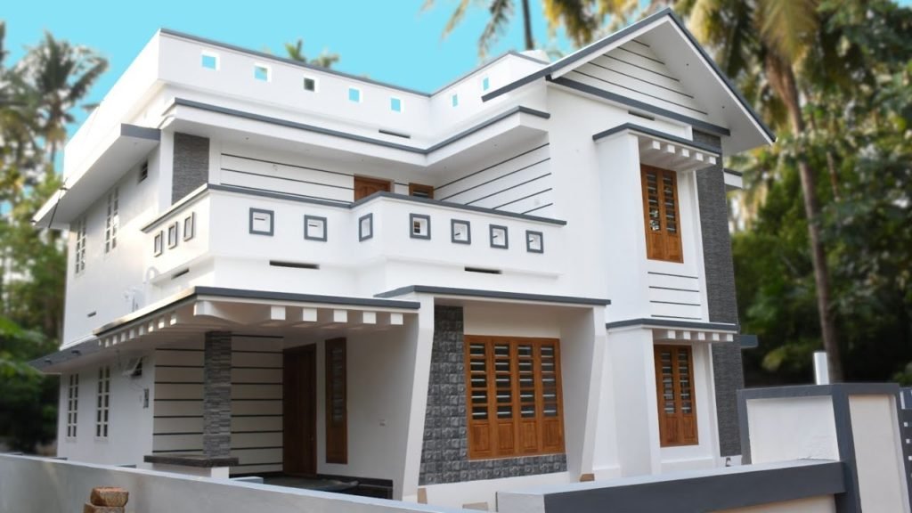 2151 Square Feet 4 Bedroom Contemporary Style Modern House And Plan   1800 Sq Ft 4BHK Modern Two Floor House At 10 Cent Plot 1024x576 