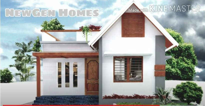 450 Sq Ft 2BHK Modern Single Floor House and Free Plan, 6.3 Lacks