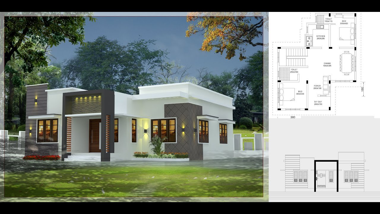 2 Bedroom House Plans Kerala Style 800 Sq Feet Psoriasisguru