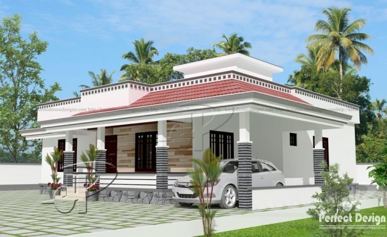 1290 Sq Ft 3BHK Traditional Style Single Floor House and Free Plan ...