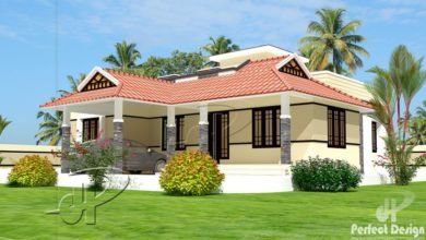 1086 Sq Ft 2BHK Traditional Style Single Floor House and Free Plan