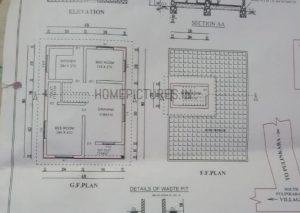 775 Square Feet 2 Bedroom Low Budget House