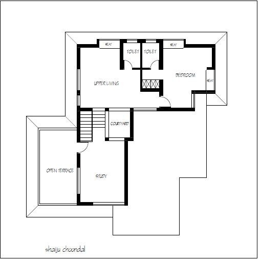 upper floor plan