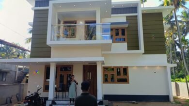 1670 sq ft contemporary house at thrissur